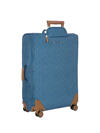 BRICS | Trolley souple X-TRAVEL 71cm Noir | blau